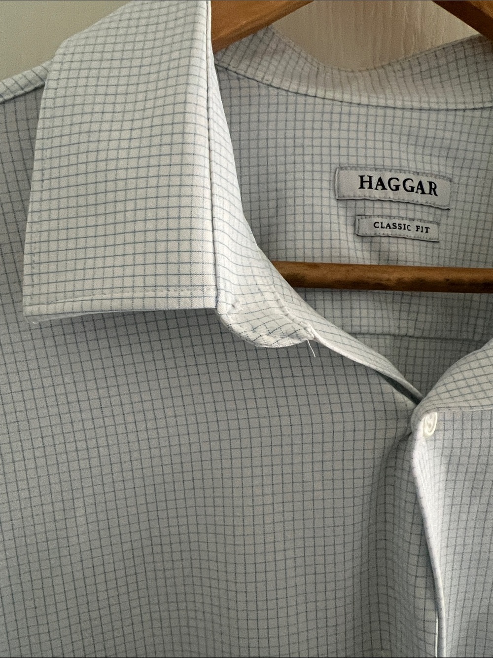 2 Haggar Classic Dress Shirts